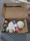 Space plaster figurines