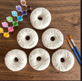 Pack of plaster donuts